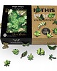 puzzle dla dzieci PUZZLE DREWNIANE KWIATY EKO UKŁADANKA MONSTERA 320