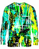 bluza bez kaptura damska Bluza Bez Kaptura Damska DR.CROW Greasy Lime