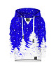 bluzy dla chłopców Bluza Chłopiec DR.CROW Christmas Trees Blue