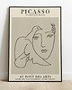 grafiki i ilustracje Pablo Picasso, inspiracja, plakat wystawowy