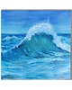 obrazy Obraz olejny ręcznie malowany autorski "Fala" 50x50 cm