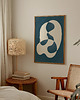 plakaty Plakat Blue abstract no.2