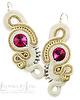 kolczyki soutache Kolczyki sutasz 584