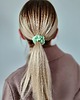 gumki do włosów Gumka jedwabna, scrunchie, frotka lime zephyr MINI