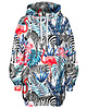 bluza z kapturem damska Bluza Oversize Tunika DR.CROW Flamingi