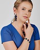 bransoletki - inne Dwukolorowa bransoletka o perłowym blasku e23/m28