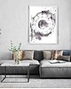 grafiki i ilustracje Księżyc w Pełni i Znaki Zodiaku  akwarela wydruk artystyczny