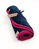 kocyki, kołderki, pościel dla dzieci Kocyk FloppyLove Navy Blue & PinkTags