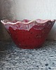 miski i misy Duża czerwona miska