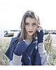 rękawiczki damskie Blue jeans cashmere/crystal gloves