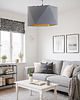 plafony Elegancka lampa sufitowa do salonu TACOMA  GOLD