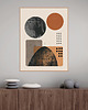 plakaty Geometria natury - Plakat, druk - Minimalizm, Boho, Loft #60