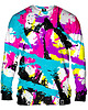 bluzy męskie Bluza Bez Kaptura Męska DR.CROW Psychodelic G
