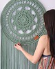 łapacze snów Nowoczesny Mandala Chunky Łapacz snów szałwia KOLORY