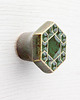 gałki do mebli Gałka do mebli zielono-brazowa, wz.6