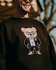 bluzy męskie Bluza oversize Mr. & Mrs. Teddy