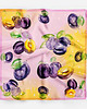 apaszki Plums - apaszka jedwabna