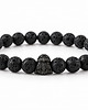 biżuteria męska Bransoletka męska BLACK BIRD -lawa wulkaniczna