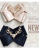 broszki Brosza  Glamour z Reniferem