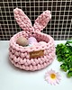 koszyki wielkanocne Koszyczki wielkanocne z uszami " The Ester Bunny"