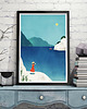 plakaty Plakat Morze Śródziemne - skaliste wybrzeże Calanques