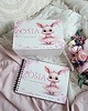 Chrzest - inne ZESTAW KRÓLISIA z metryczką, prezent na chrzest, roczek, święta