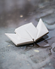 broszki Broszka Porcelanowa Origami Parowiec Biała