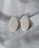 kolczyki z masy plastycznej Kolczyki sztyfty BRIDAL