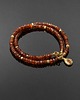 chokery Granaty /hessonit/ vol. 18  - choker - Szlachetna kolekcja
