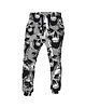 spodnie męskie DR.CROW Męskie Spodnie Fullprint Skulls Grey