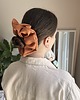 gumki do włosów Scrunchie/frotka Ceglasta Big
