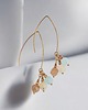 kolczyki z kamieniami Długie kolczyki : SPRING collection: JADEIT II