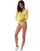 body damskie Perfect body OOH LA LA w żółtym kolorze