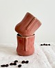 kubki Mała Czarka Espresso Kwiat Magnolii Ceramika 120 ml