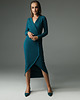 sukienki maxi damskie Sukienka Fern - ciemny turkus