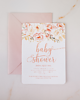 kartki okolicznościowe - wydruki Baby shower - zaproszenie dla gości