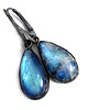 kolczyki srebrne Kolczyki srebrne moonstone księżycowe