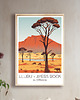 plakaty Australia - Uluru, Ayers Rock - Plakat, pamiątka dla podróżnika