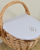 koszyki wielkanocne Serwetka do koszyka Wielkanocnego KORONKA owal