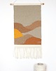 Ozdoby na ścianę Ręcznie tkany kilim - wełniana makatka - DIUNY