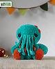 dodatki - różne Zielony Potworek Cthulhu, Prezent na Halloween, Maskotka Ktulu do dekoracji