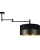 plafony Lampa sufitowa na regulowanym ramieniu RANGUN GLAM w stylu glamour