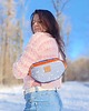 saszetka nerka Kolorowa Nerka z weluru Lappi BASIC