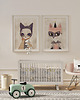obrazy i plakaty do pokoju dziecięcego Zestaw plakatów "Kot i Lis"