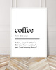 plakaty PLAKAT kawa DEFINICJA coffee