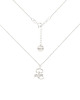 chokery Srebrny choker pancerka ze znakiem zodiaku Skorpion