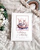 Chrzest - inne ALBUM KRÓLICZKI z imieniem, prezent na chrzest, roczek, święta