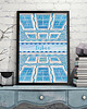 plakaty Lizbona - kamienice z azulejos - plakat fine art