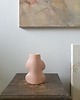wazony Wazon  rzeźba Fluxo różowy mały  ceramika wys 14 cm