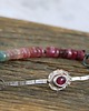 bransoletki wire wrapping kolorowe turmaliny